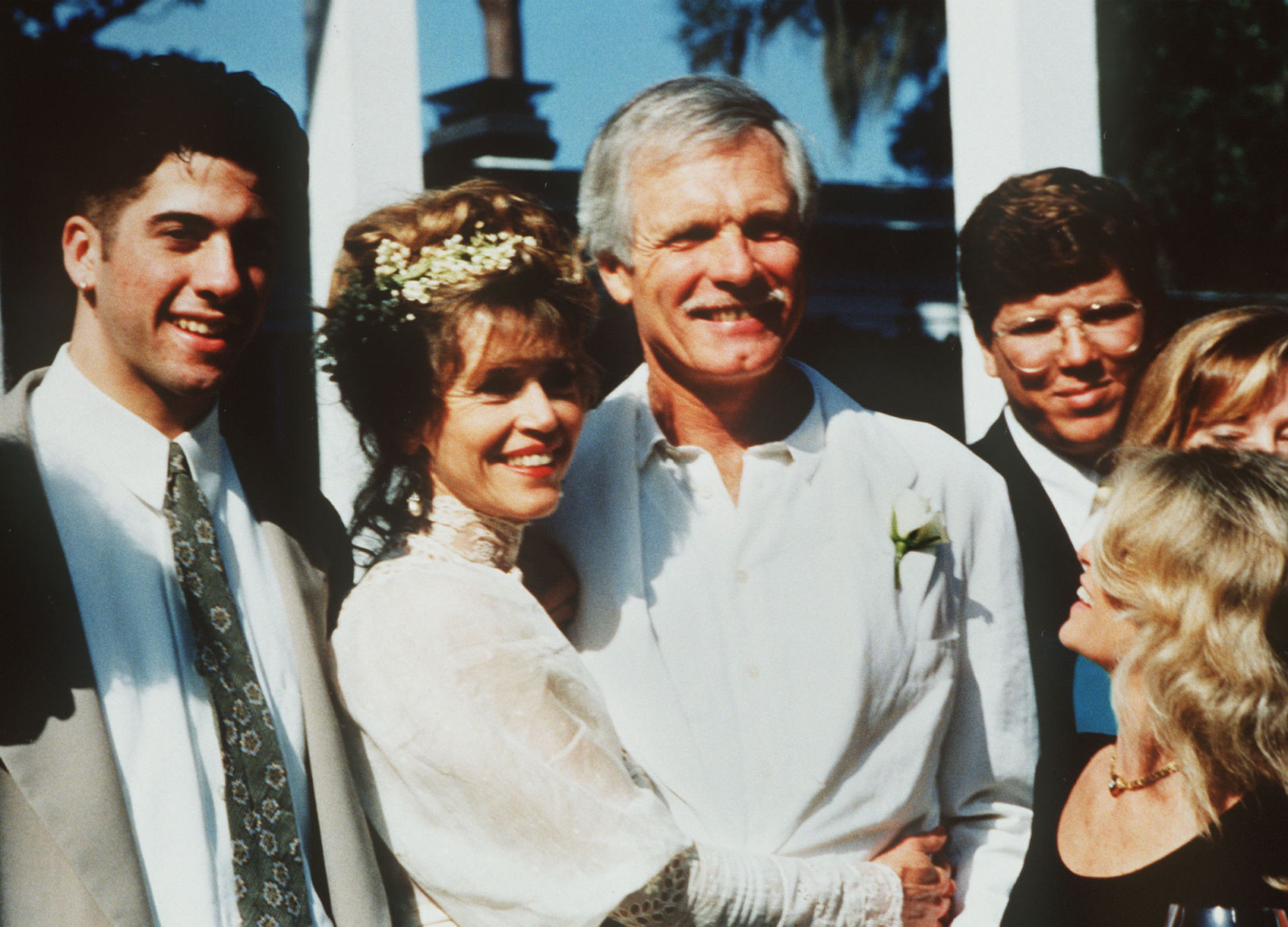 1991: Jane Fonda and Ted Turner
